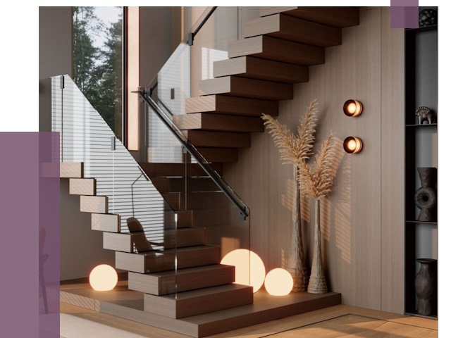 Изготовление и монтаж лестниц в Гусе-Хрустальном от 90933 руб. | ПРОЛЁТ-Гсь