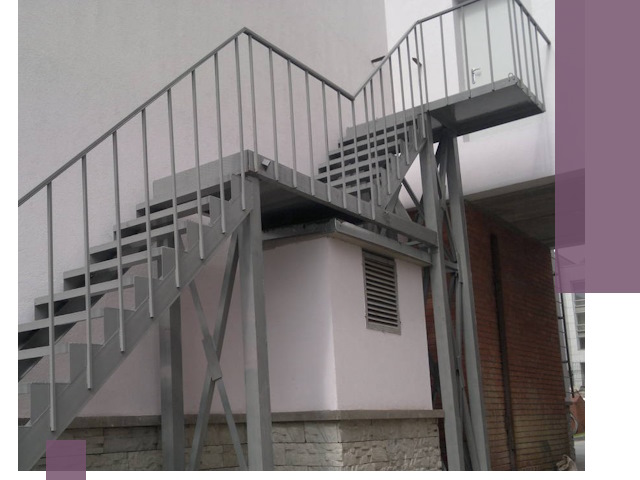 Монтаж пожарных лестниц под ключ в Гусе-Хрустальном с гарантией качества