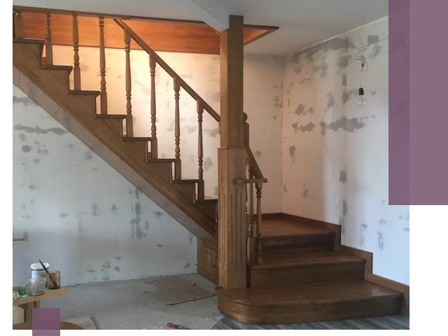 Ремонт деревянных лестниц в Гусе-Хрустальном: быстро и качественно