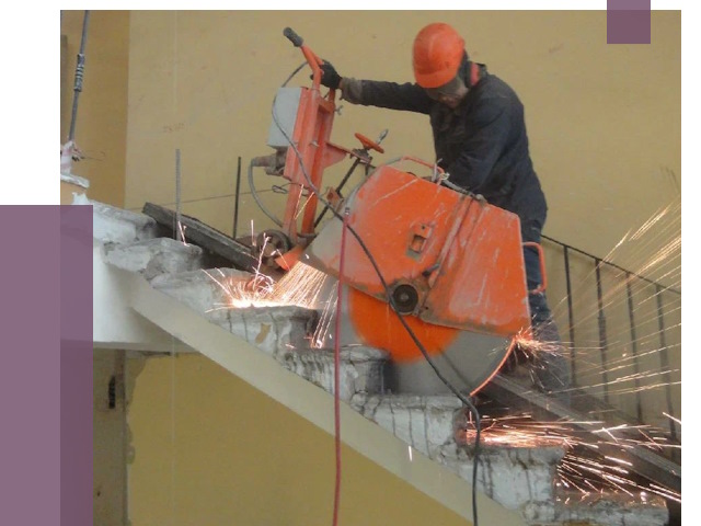 Демонтаж бетонных лестниц в Гусе-Хрустальном от 4814 руб. за м2 | ПРОЛЁТ-Гсь