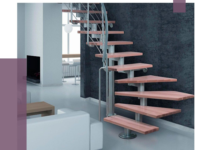 Модульные лестницы в Гусе-Хрустальном от 17652 руб. — купить в ПРОЛЁТ-Гсь