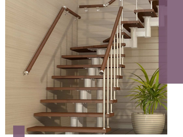 Изготовление модульных лестниц под ключ в Гусе-Хрустальном