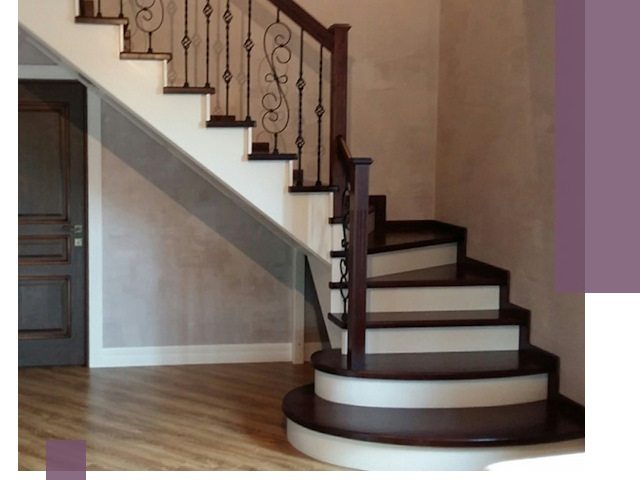 Изготовление Г-образных лестниц под ключ в Гусе-Хрустальном