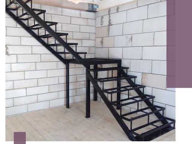 Лестницы на металлокаркасе под ключ в Гусе-Хрустальном — изготовление и монтаж