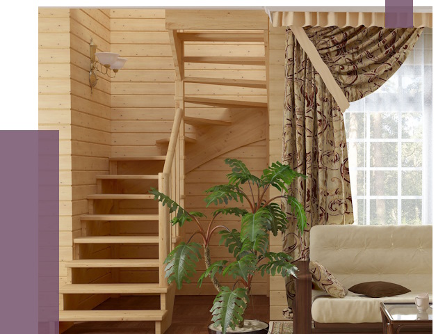 Лестницы для дачи в Гусе-Хрустальном от 79433 руб.  | ПРОЛЁТ-Гсь