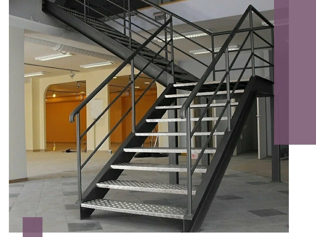 Лестницы для офиса в Гусе-Хрустальном: изготовление, монтаж, демонтаж