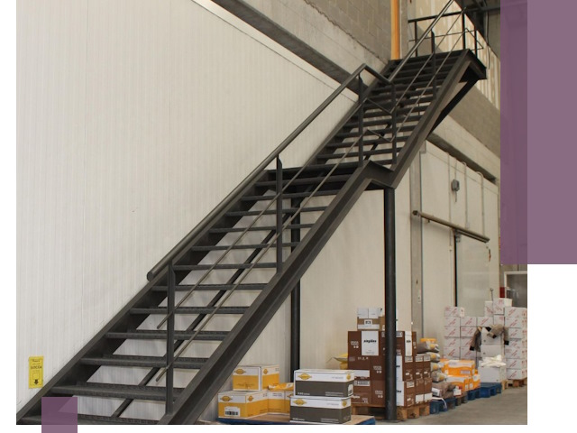 Лестницы для производства в Гусе-Хрустальном — изготовление и монтаж