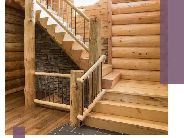 Лестницы в баню под заказ и профессиональный монтаж в Гусе-Хрустальном