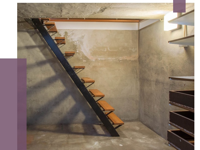 Лестницы в подвал в Гусе-Хрустальном от 13747 руб. — монтаж | ПРОЛЁТ-Гсь
