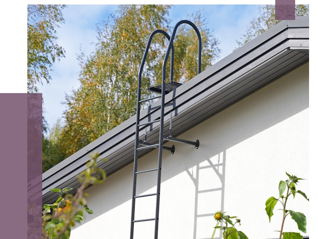 Лестницы на крышу в Гусе-Хрустальном от 20005 руб. — монтаж и монтаж ПРОЛЁТ-Гсь