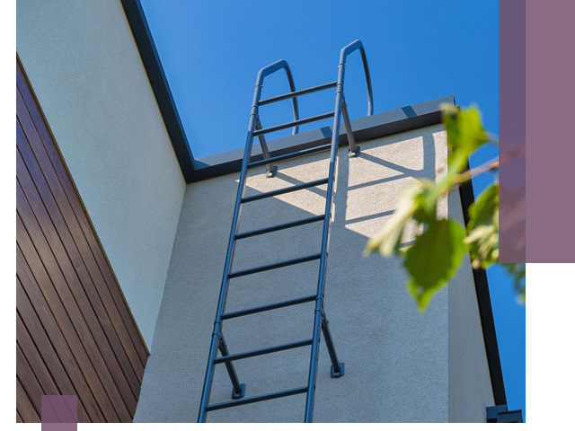 Лестницы на крышу в Гусе-Хрустальном — изготовление, монтаж, демонтаж