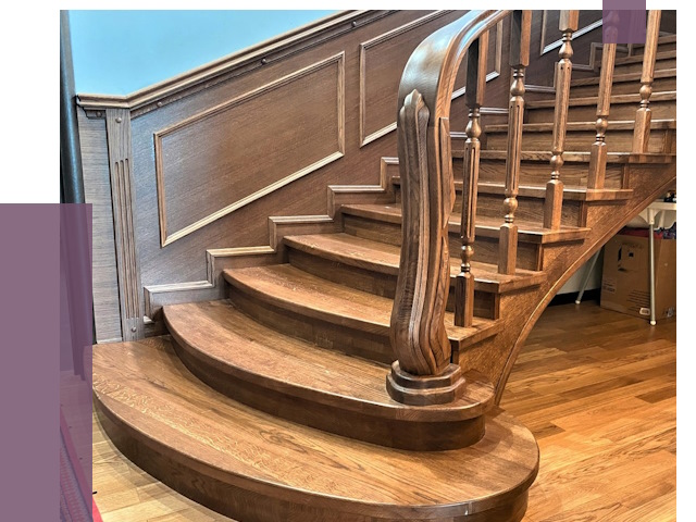 Дубовые лестницы под ключ в Гусе-Хрустальном от 184541 руб. — ПРОЛЁТ-Гсь