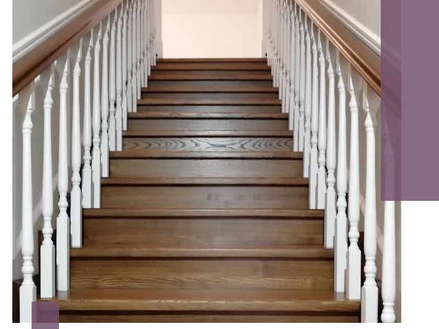 Лестницы из ясеня на заказ в Гусе-Хрустальном — изготовление и монтаж