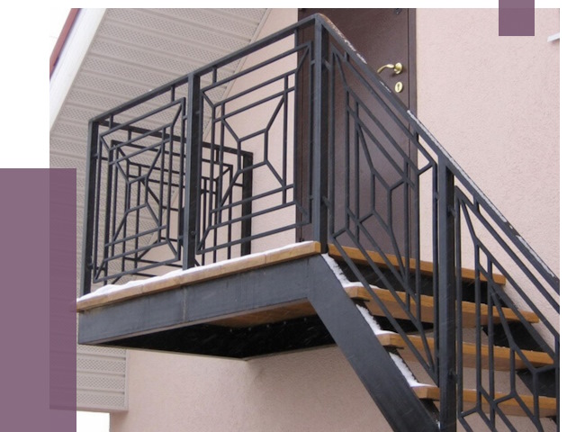 Металлические перила в Гусе-Хрустальном от 4493 руб.  | ПРОЛЁТ-Гсь