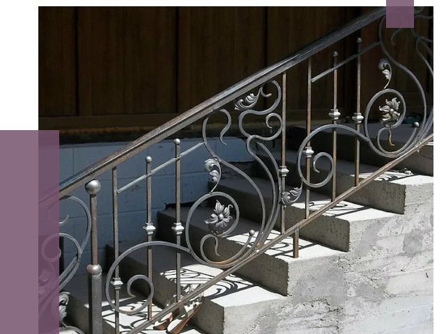 Кованые перила в Гусе-Хрустальном от 9093 руб. под ключ — качество от ПРОЛЁТ-Гсь