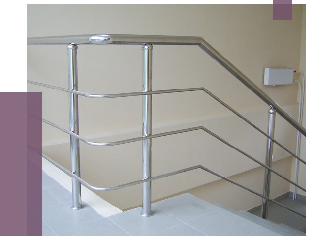 Алюминиевые перила в Гусе-Хрустальном от 6633 руб. под ключ | ПРОЛЁТ-Гсь