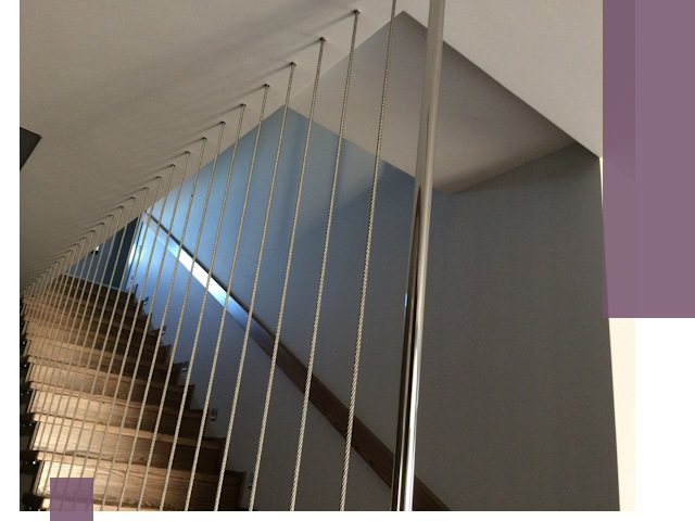 Тросовые перила под ключ в Гусе-Хрустальном — производство и монтаж