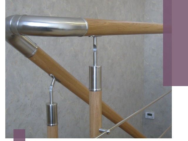 Комбинированные перила на заказ в Гусе-Хрустальном — монтаж и производство