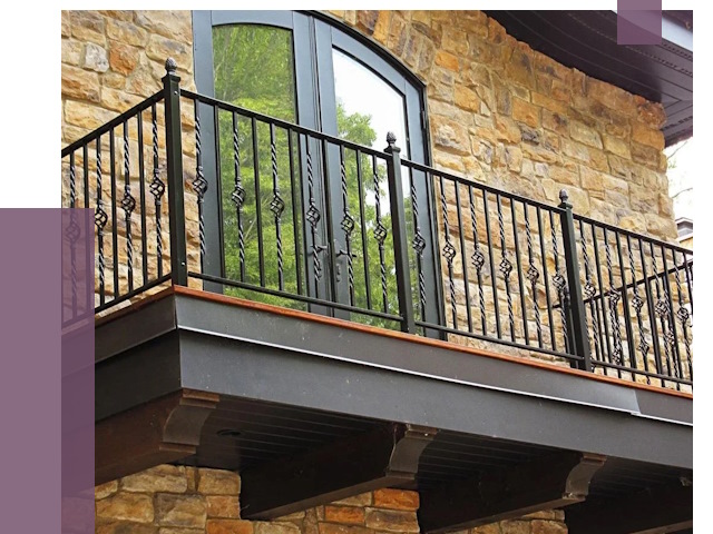 Балконные ограждения в Гусе-Хрустальном от 8398 руб. — купить | ПРОЛЁТ-Гсь