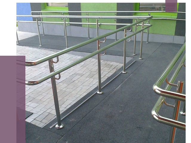Ограждения пандусов в Гусе-Хрустальном от 4547 руб. монтаж | ПРОЛЁТ-Гсь