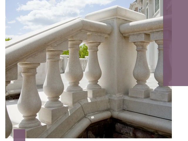 Балюстрады из металла и камня под ключ в Гусе-Хрустальном