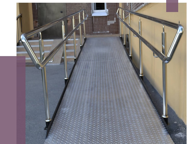 Пандусы в Гусе-Хрустальном от 12838 руб. — установка для инвалидов | ПРОЛЁТ-Гсь