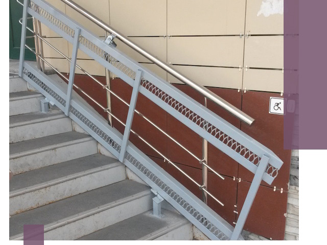 Изготовление откидных пандусов под ключ в Гусе-Хрустальном