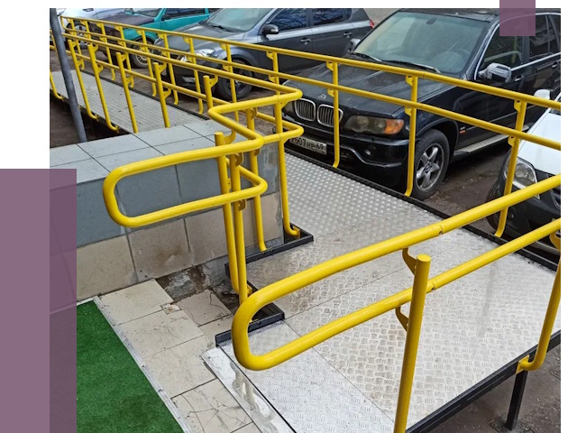 Стационарные пандусы в Гусе-Хрустальном от 12838 руб. | ПРОЛЁТ-Гсь