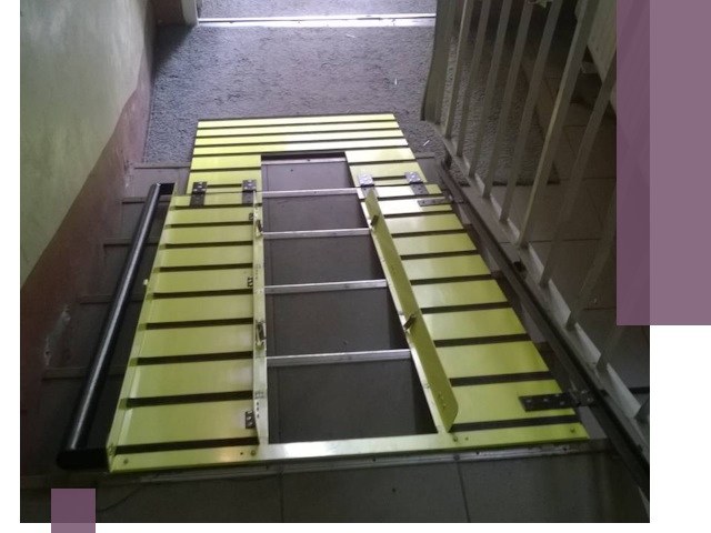 Профессиональный монтаж пандуса в подъезд в Гусе-Хрустальном