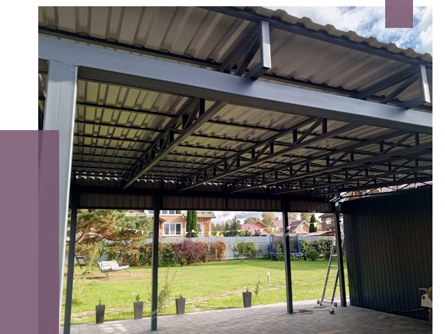 Монтаж навесов в Гусе-Хрустальном от 7703 руб. — установка навеса | ПРОЛЁТ-Гсь