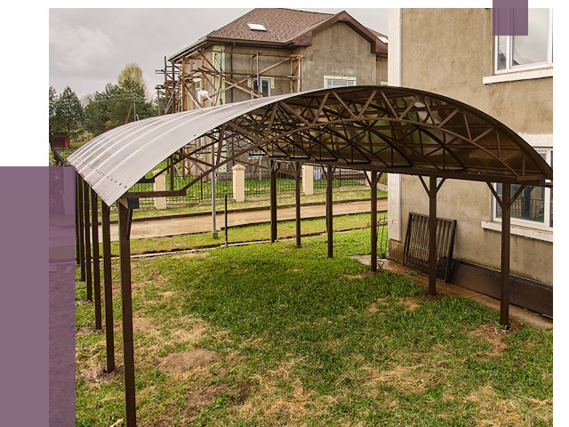 Демонтаж навесов в Гусе-Хрустальном от 4814 руб. — разборка и вывоз | ПРОЛЁТ-Гсь