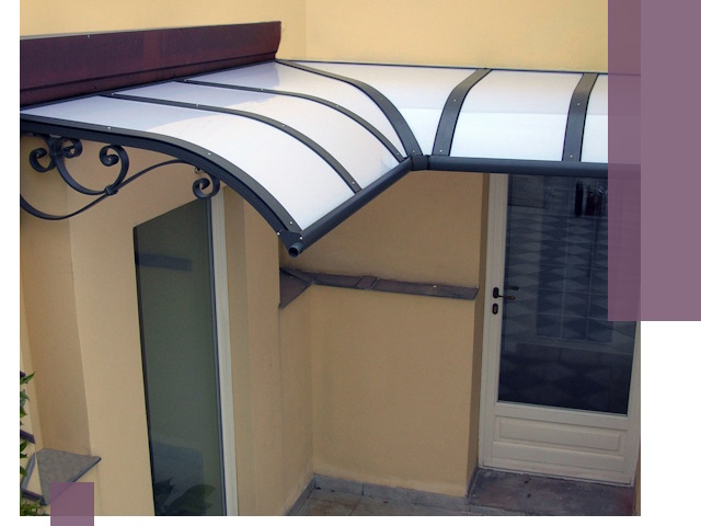 Монтаж козырьков любой сложности в Гусе-Хрустальном под ключ