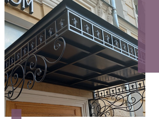 Ремонт козырьков и навесов в Гусе-Хрустальном — быстро и качественно