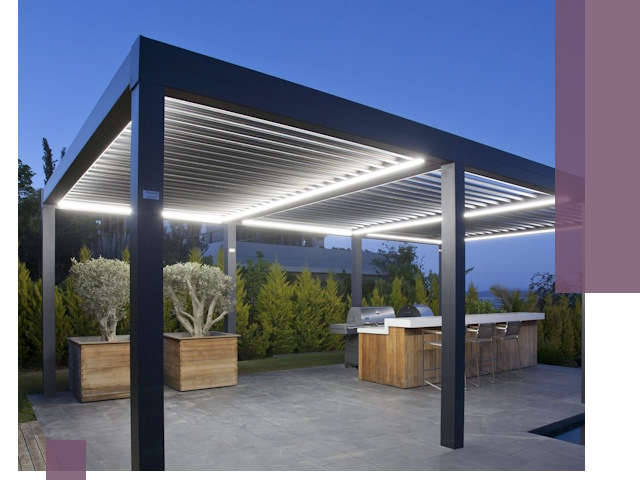 Навесы отдельно стоящие под ключ в Гусе-Хрустальном из металла и поликарбоната