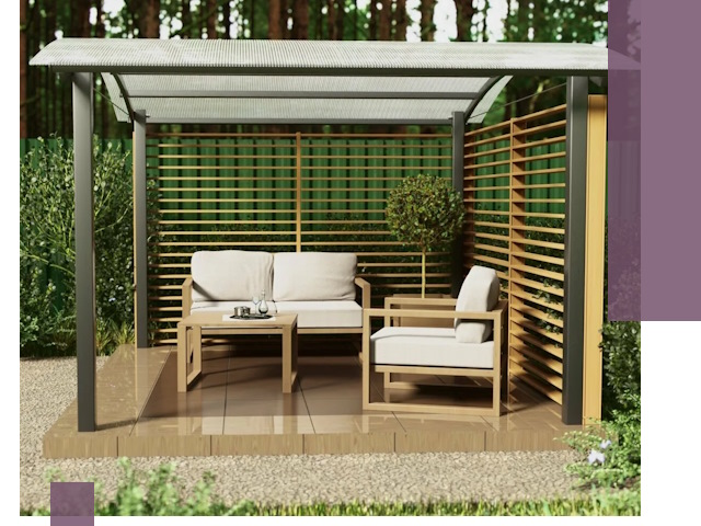 Навесы для дачи в Гусе-Хрустальном: изготовление, монтаж и демонтаж