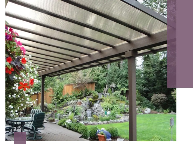 Навесы из поликарбоната под ключ в Гусе-Хрустальном быстро и надёжно