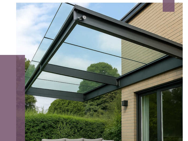 Стеклянные навесы и козырьки в Гусе-Хрустальном от 12838 руб.