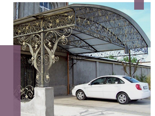Кованые навесы в Гусе-Хрустальном от 15245 руб. | ПРОЛЁТ-Гсь