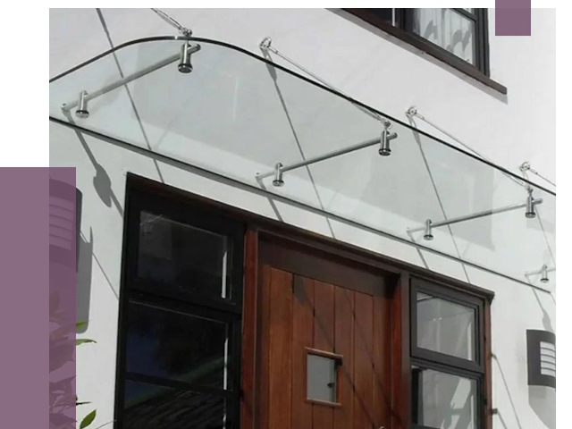 Стеклянные козырьки в Гусе-Хрустальном от 19791 руб. | ПРОЛЁТ-Гсь