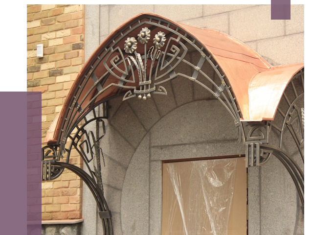 Арочные козырьки в Гусе-Хрустальном от 15245 руб. 