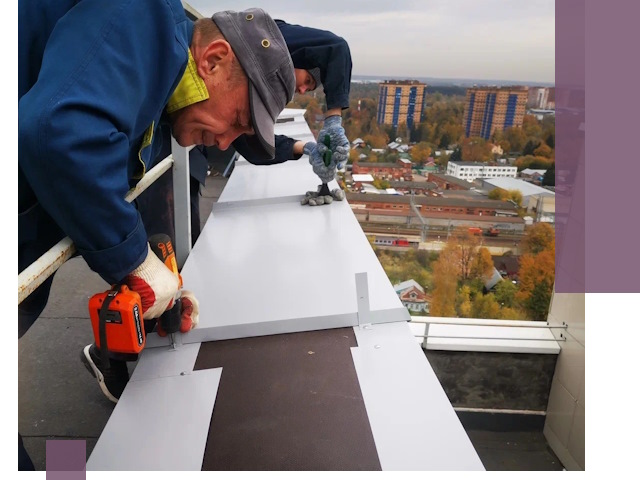 Монтаж парапетов в Гусе-Хрустальном — установка прочных металлических ограждений