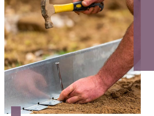 Монтаж металлических бордюров в Гусе-Хрустальном быстро и качественно