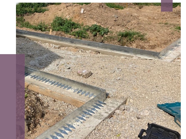 Металлические бордюры для дорожек в Гусе-Хрустальном от 5135 руб.