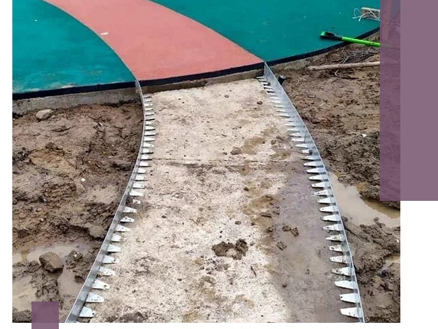 Металлические бордюры для дорожек в Гусе-Хрустальном — монтаж и изготовление