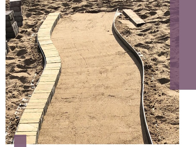 Металлические бордюры для тротуаров в Гусе-Хрустальном — прочные и долговечные