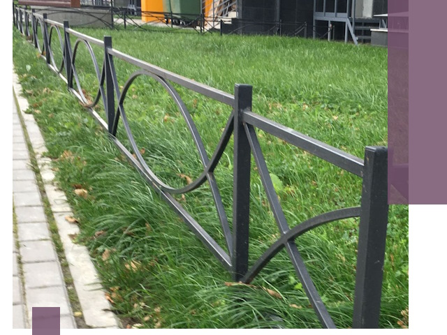 Газонные ограждения из металла в Гусе-Хрустальном — монтаж и продажа