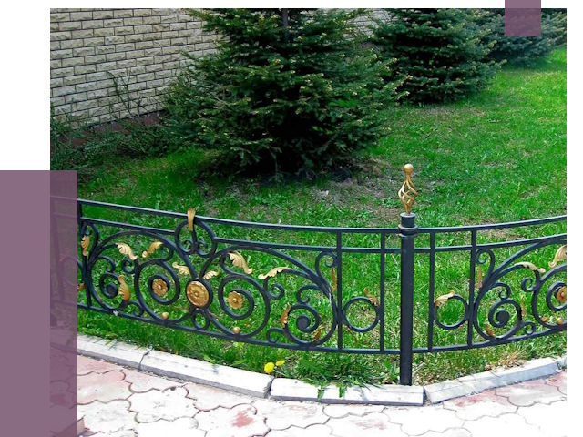 Кованые газонные ограждения в Гусе-Хрустальном от 7970 руб. — ПРОЛЁТ-Гсь