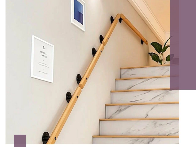 Поручни металлические и деревянные под ключ в Гусе-Хрустальном