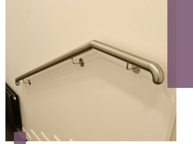 Изготовление пристенных поручней в Гусе-Хрустальном под ключ за сроки