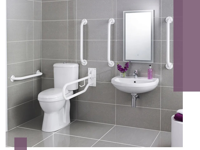 Поручни для санузлов в Гусе-Хрустальном: установка, ремонт и монтаж